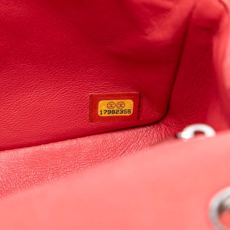 Mini Rectangular Classic Caviar Single Flap