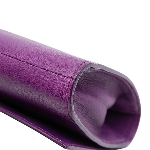 Large Leather Belle de Jour Clutch
