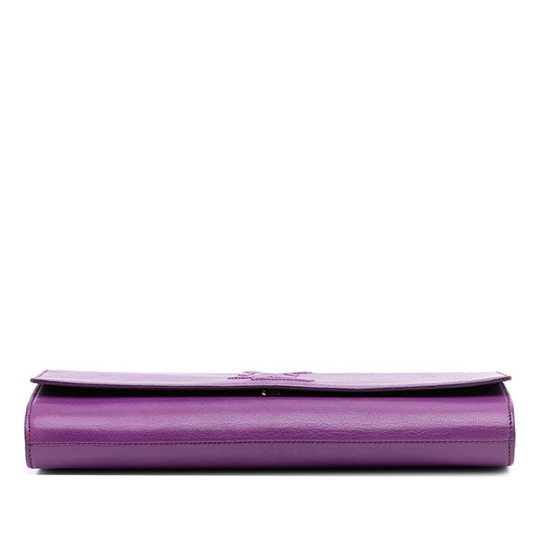 Large Leather Belle de Jour Clutch