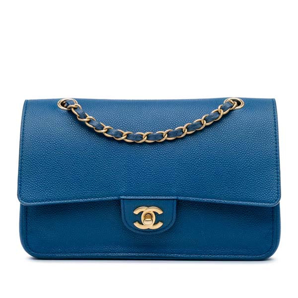 Medium Classic Caviar Pure Double Flap