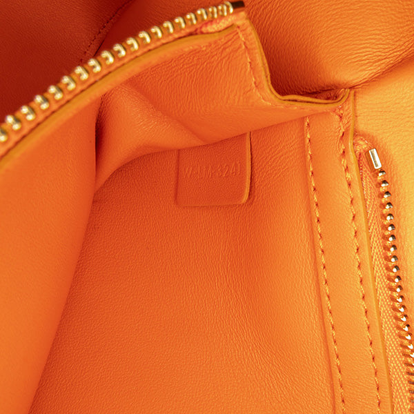 Leather Triomphe Chain Shoulder Bag