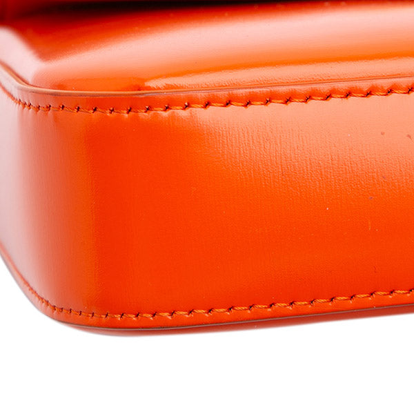 Leather Triomphe Chain Shoulder Bag