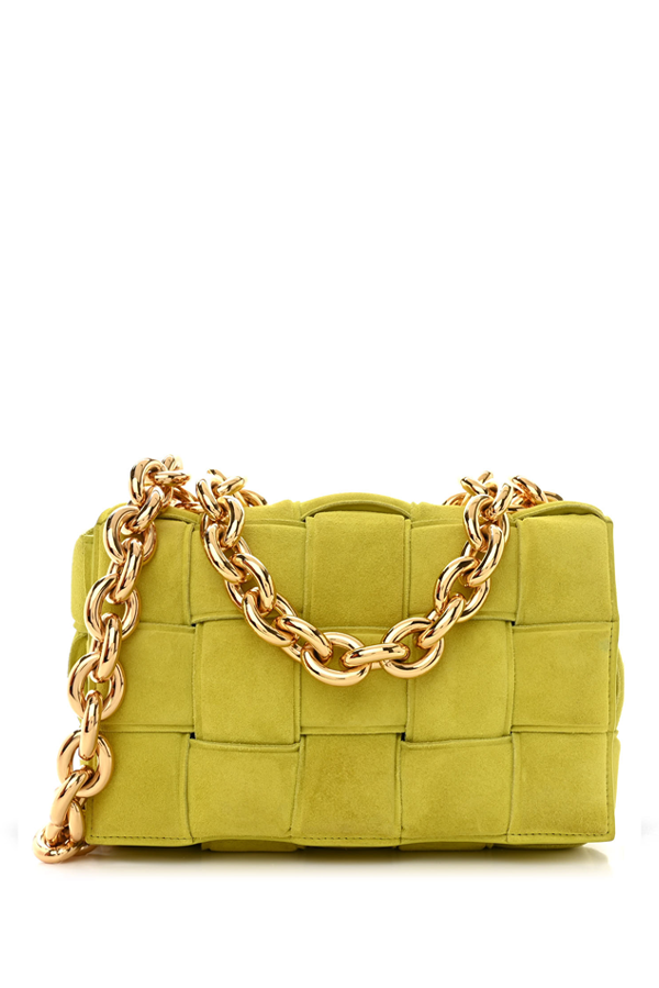 Suede Padded Chain Cassette