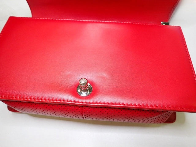 Perforated Boy Bag on Chain
