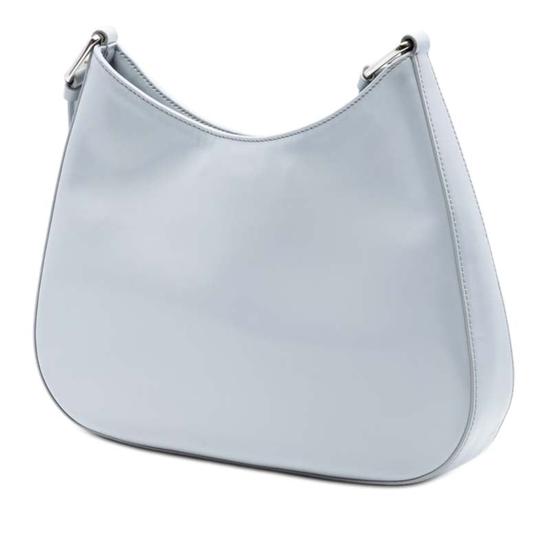 Spazzolato Leather Cleo Shoulder Bag