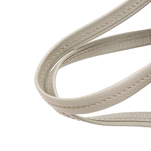 Small Bicolor Leather Vertical Cabas