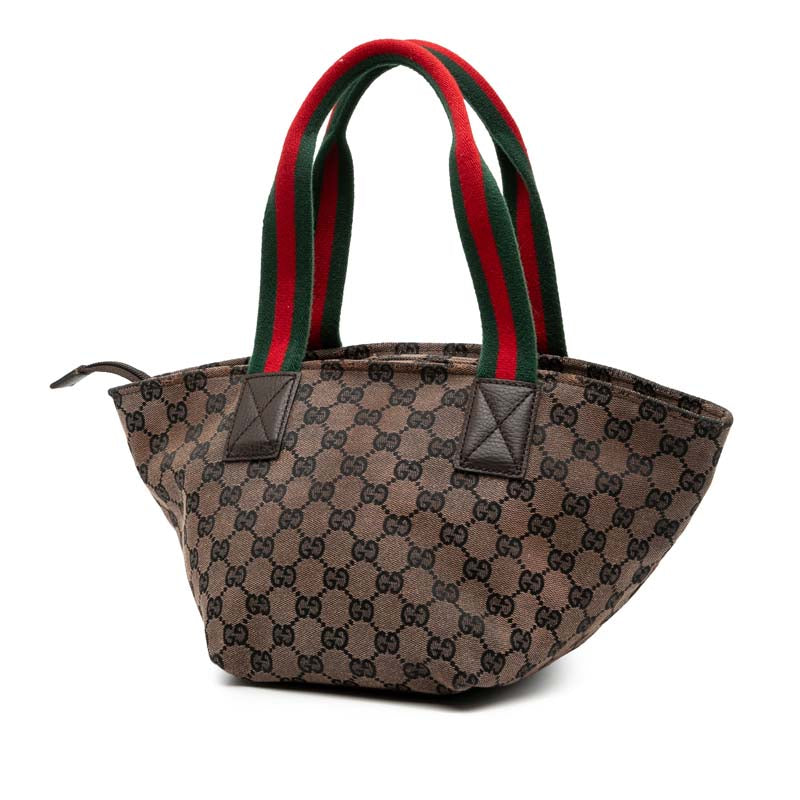GG Canvas Web Tote