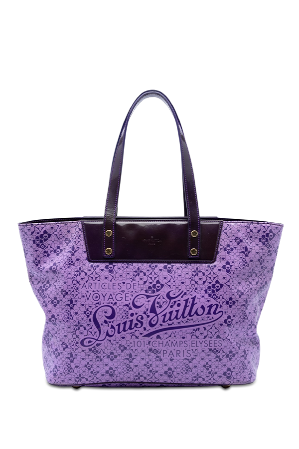 Takashi Murakami Coated Canvas Cosmic Blossom Tote PM
