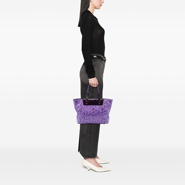 Takashi Murakami Coated Canvas Cosmic Blossom Tote PM