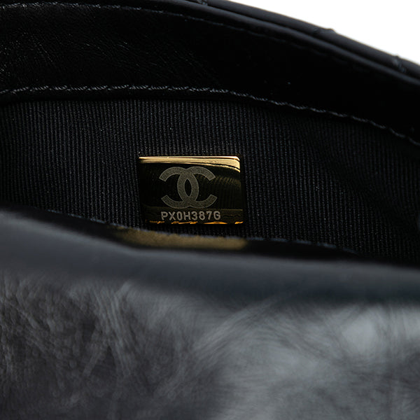 Mini Aged Calfskin City School Flap