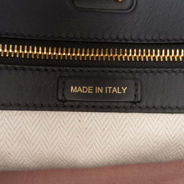 Logo-Embossed Zipped Shoulder Bag