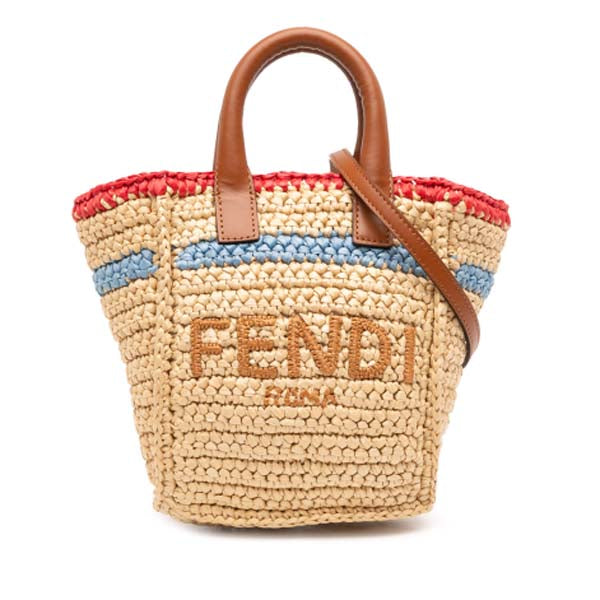 Mini Raffia Soft Sunshine Shopper Tote