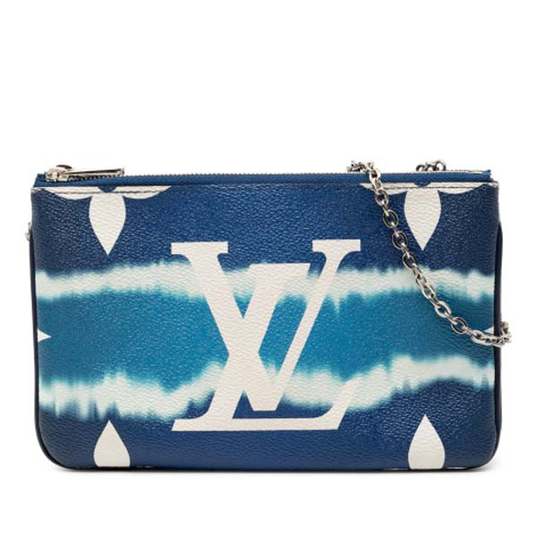 Monogram Escale Double Zip Pochette