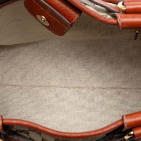 GG Canvas Running Tote