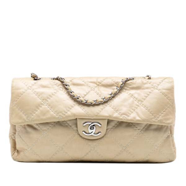 Quilted Lambskin Ultimate Stitch Flap