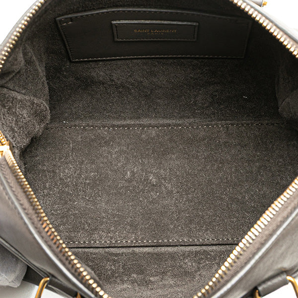 Baby Leather Classic Duffle Satchel