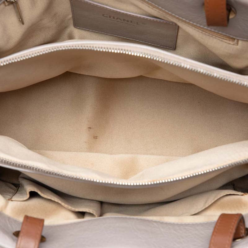 Glazed Calfskin On the Road Tote