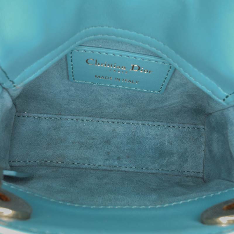 Micro Lambskin Cannage Lady Dior