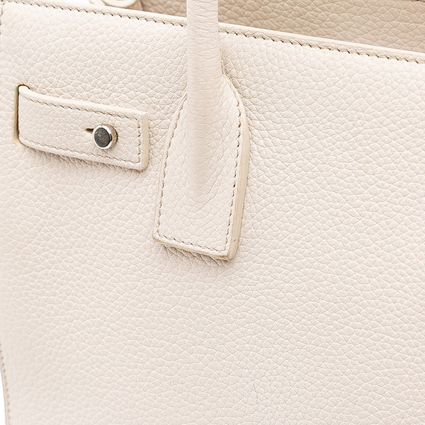 Baby Grained Calfskin Sac de Jour Satchel