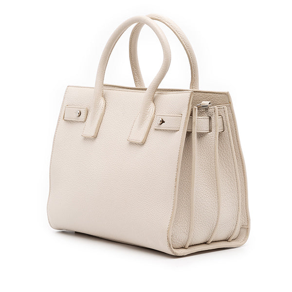 Baby Grained Calfskin Sac de Jour Satchel