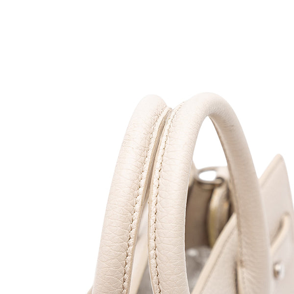 Baby Grained Calfskin Sac de Jour Satchel