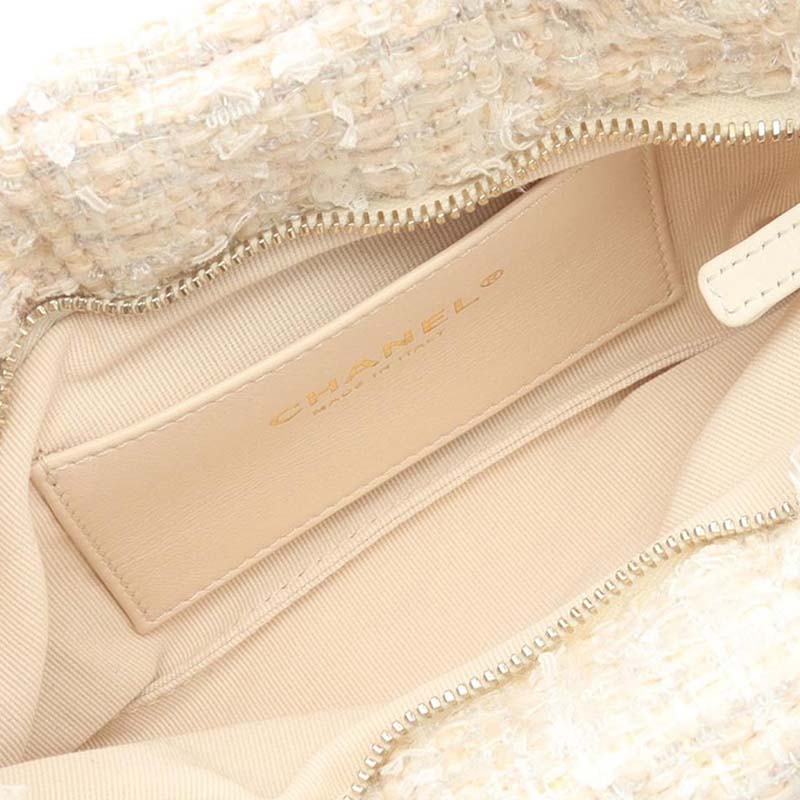 Mini CC Tweed Bow Bag