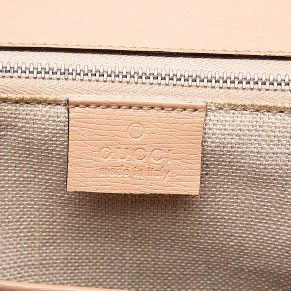 Blooms Bamboo Top Handle Flap