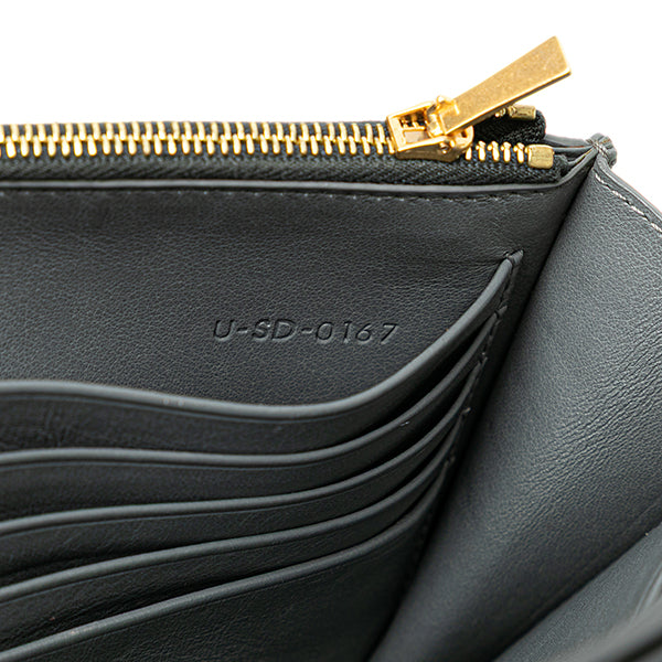 Leather Frame Wallet on Chain