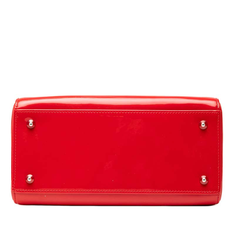 Medium Patent Leather Lady Dior