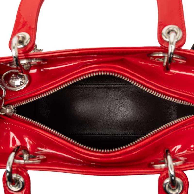 Medium Patent Leather Lady Dior
