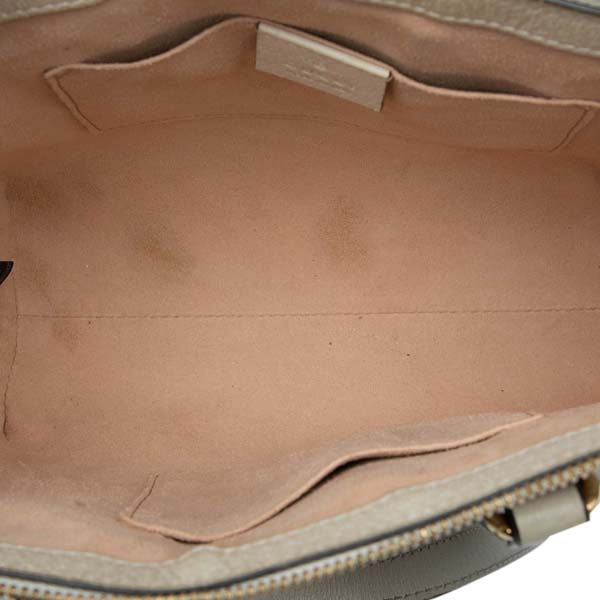 Leather Web Ophidia Satchel
