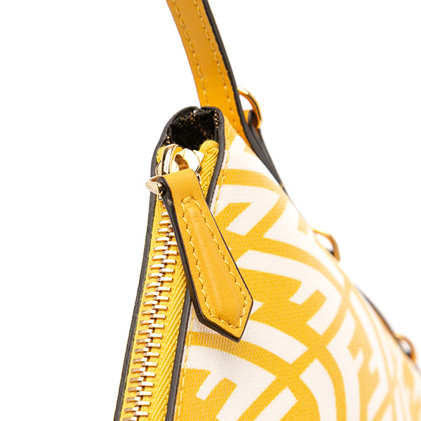 Sarah Coleman Zucca Coated Canvas Vertigo Shoulder Bag