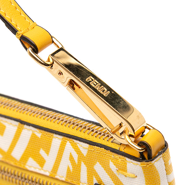 Sarah Coleman Zucca Coated Canvas Vertigo Shoulder Bag