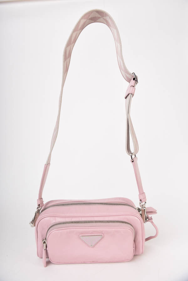 Alabaster Leather Multi Pocket Shoulder Bag