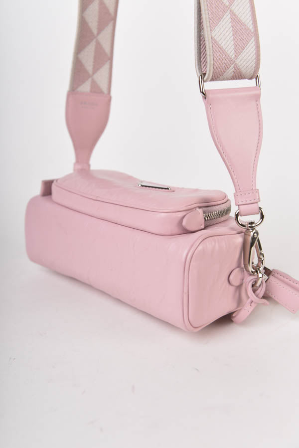 Alabaster Leather Multi Pocket Shoulder Bag