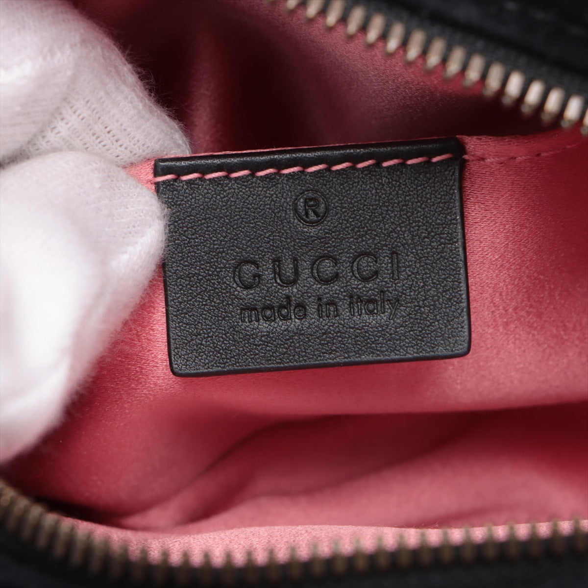 Velvet GG Marmont Belt Bag