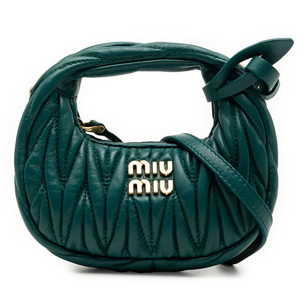 Nappa Matelasse Micro Wander Hobo