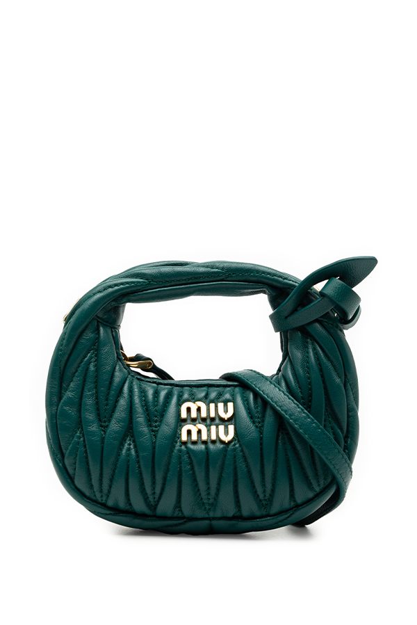 Nappa Matelasse Micro Wander Hobo