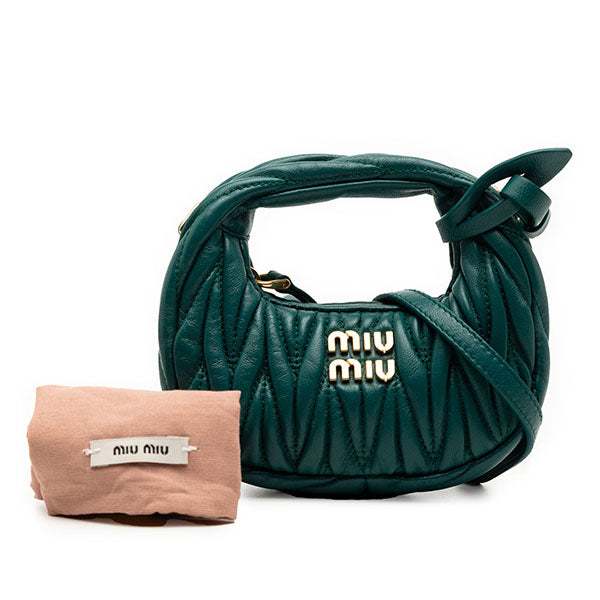 Nappa Matelasse Micro Wander Hobo