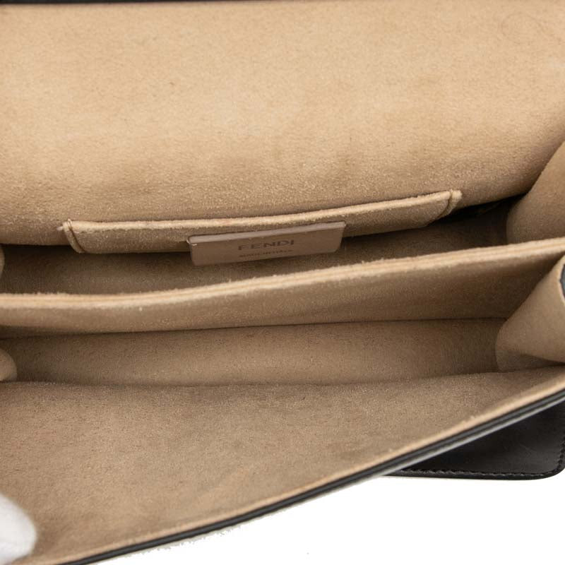 Mini Scalloped Leather and Pearls Kan I Crossbody