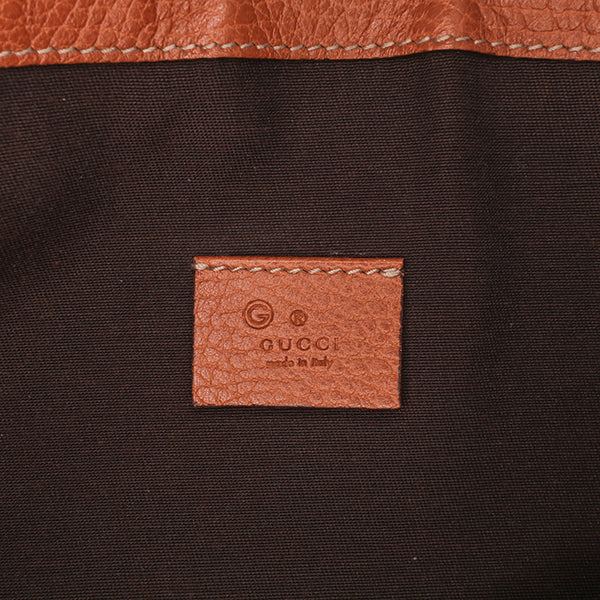 GG Nylon Top Zip Clutch