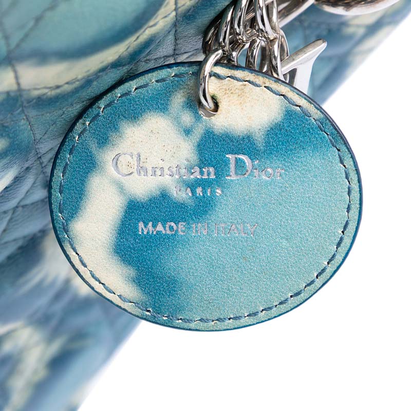 Calfskin Tie Dye Lady Dior