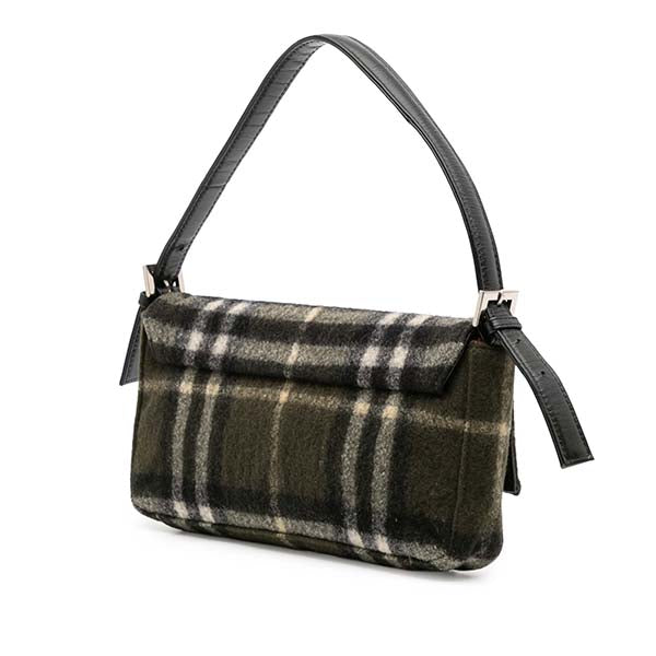 House Check Wool Handbag