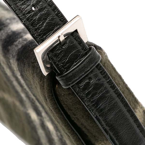 House Check Wool Handbag