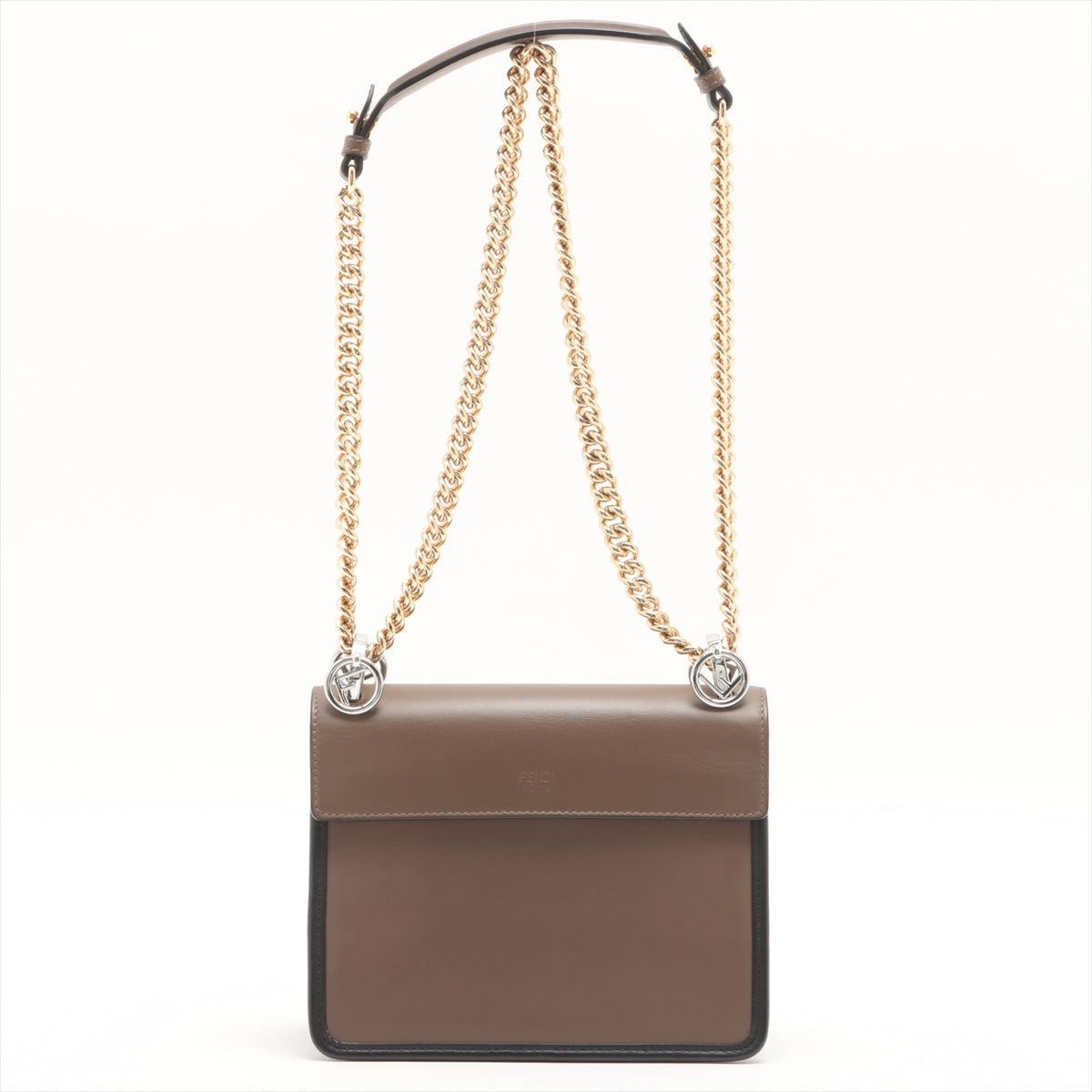 Kan I F Fendi Leather Bag