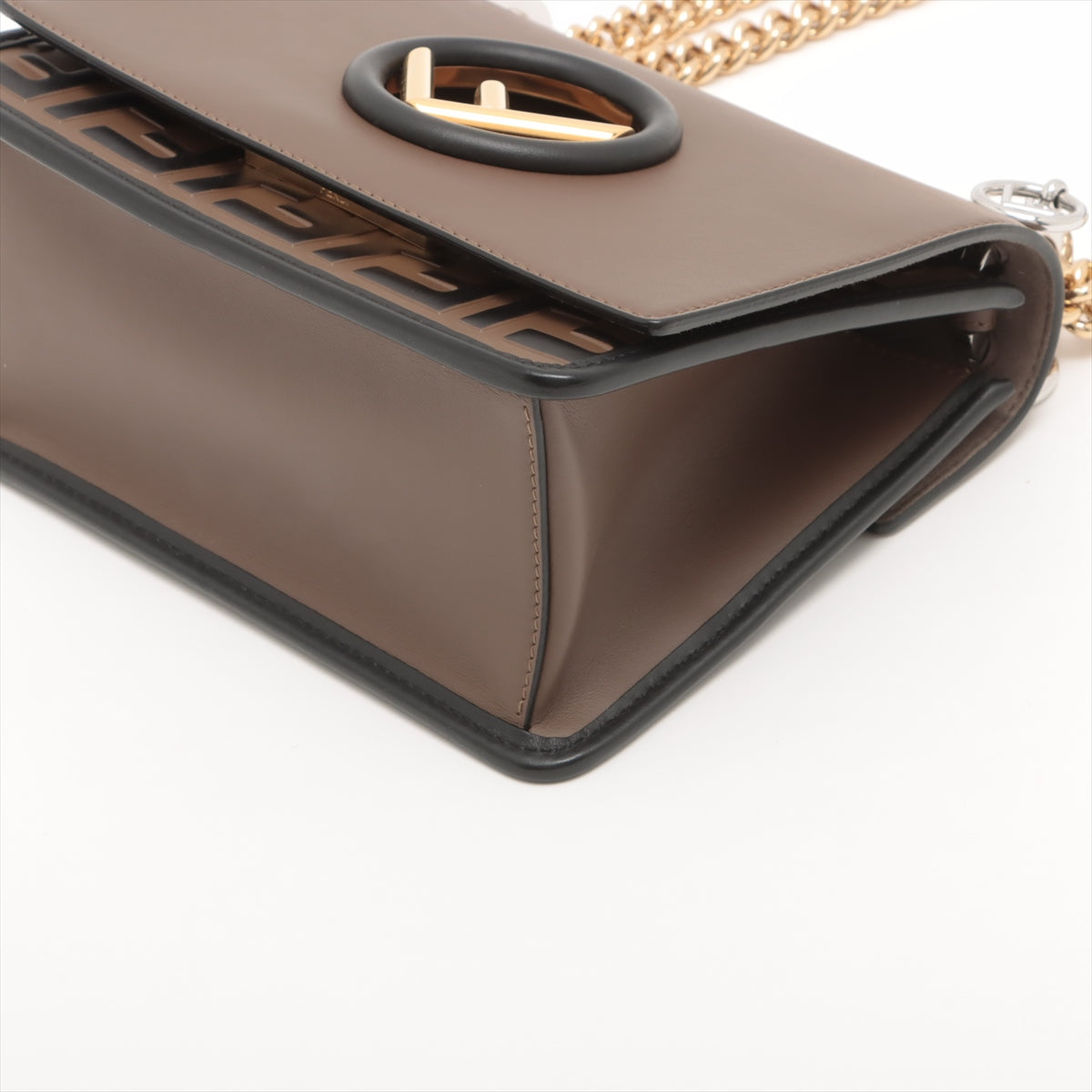 Kan I F Fendi Leather Bag