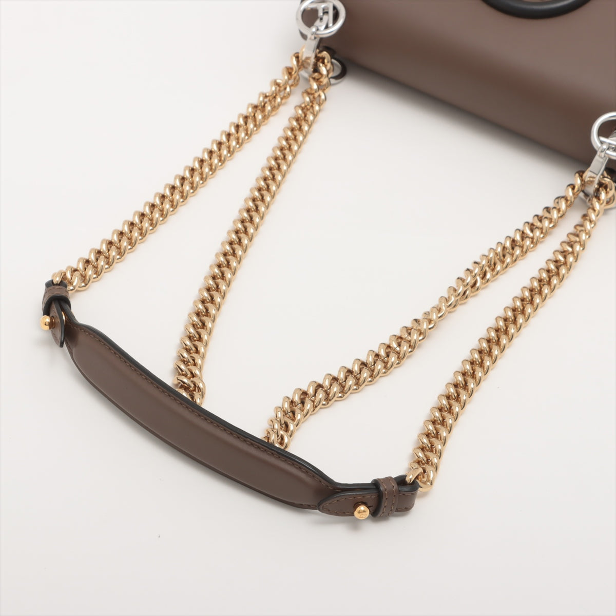 Kan I F Fendi Leather Bag