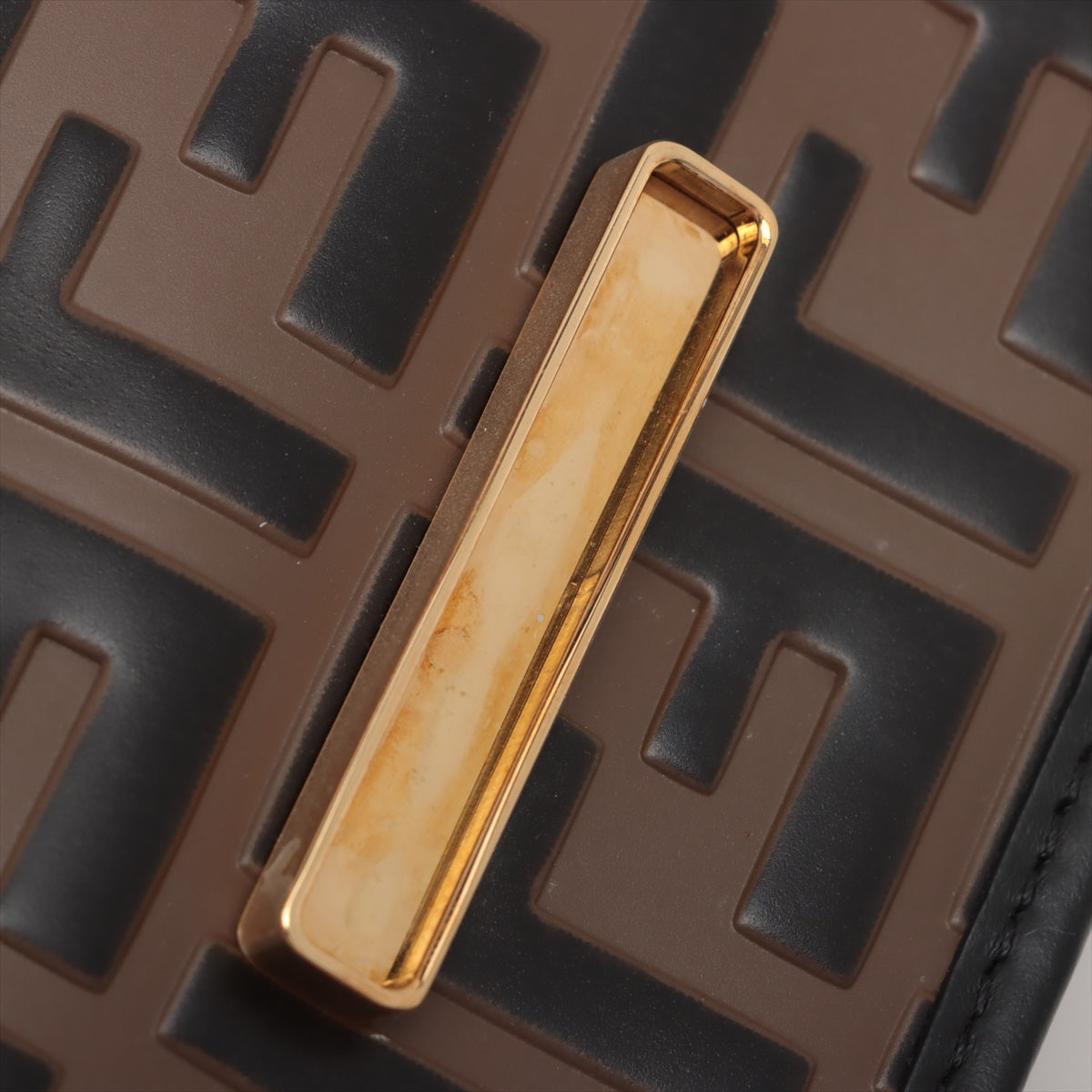 Kan I F Fendi Leather Bag