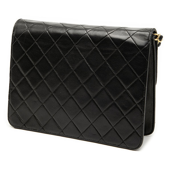 Small CC Quilted Lambskin Single Flap