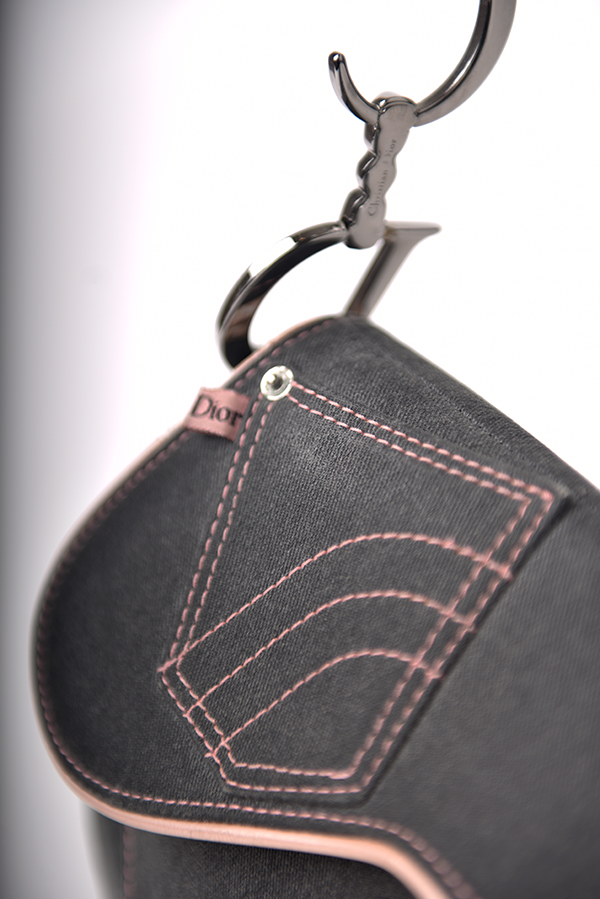 Denim Saddle Bag